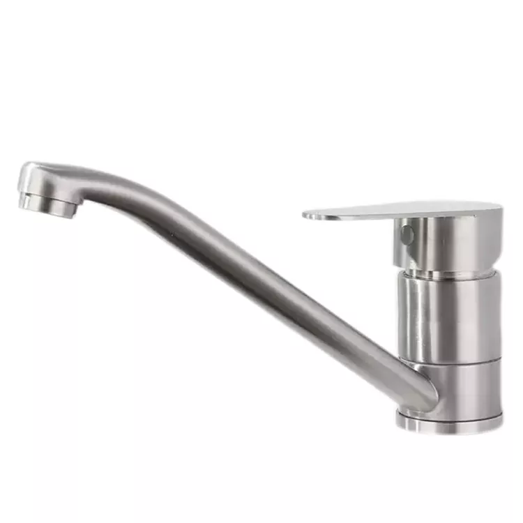 360° Rotating Elongated Spout Para sa Mainit Ug Bugnaw nga Tubig Basin