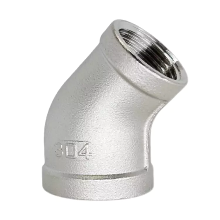 45 Degree nga Pagkunhod sa Babaye nga May Threaded Elbow