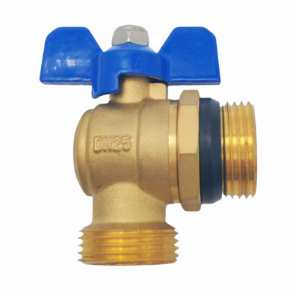 Tanan nga tumbaga angled ball valve
