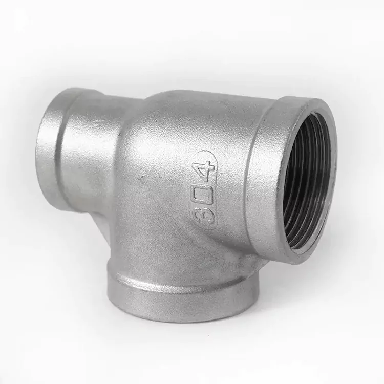 BSP Stainless Steel Plumbing Gamay nga Side Tee