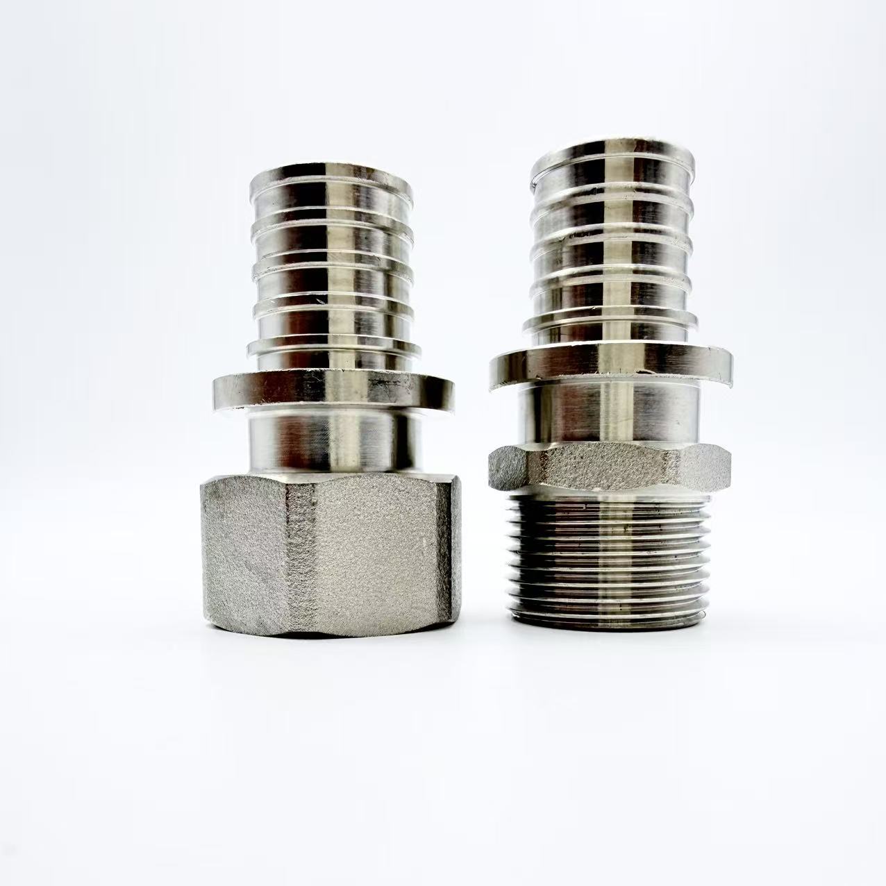 External threaded sliding joint