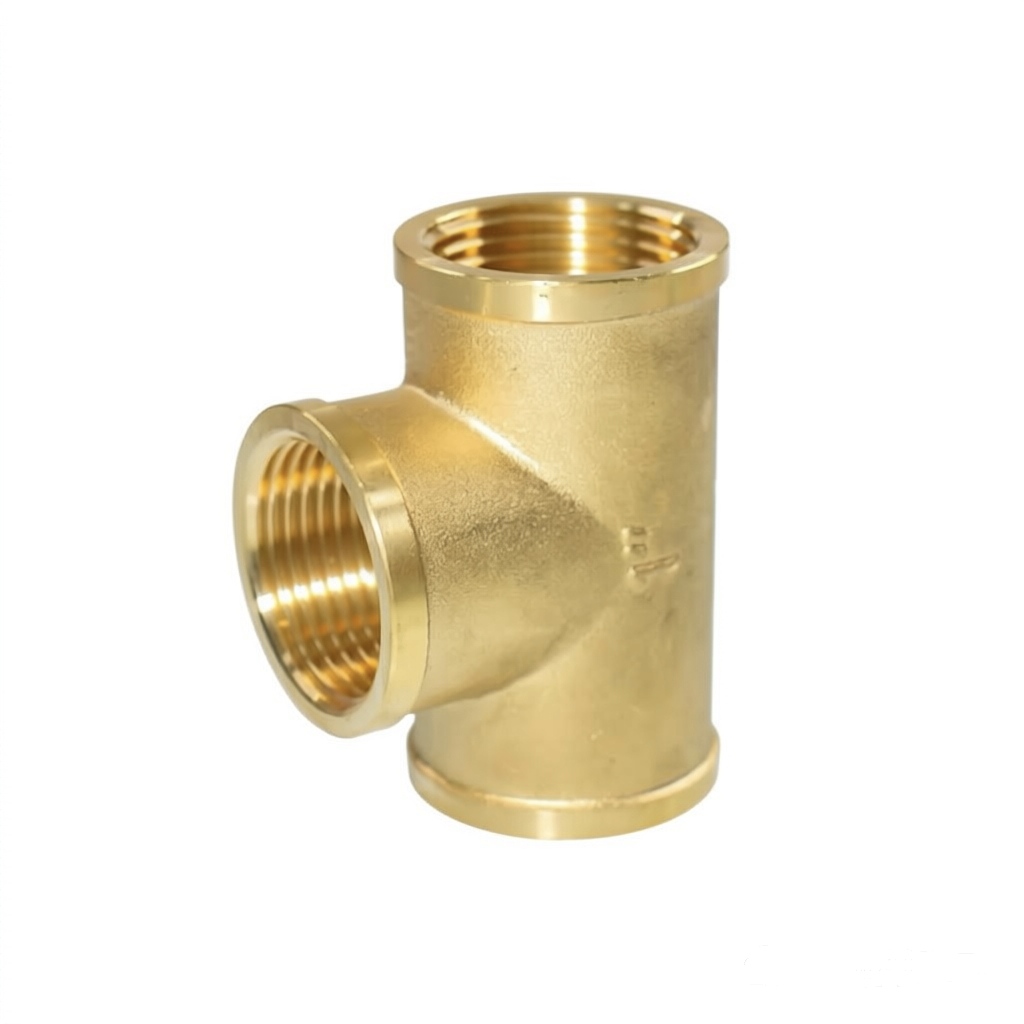 Female-Threaded Tee Pipe Fitting