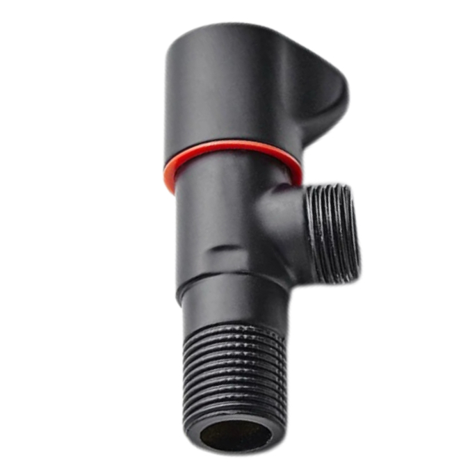 Gunmetal Grey Angle Valve Universal Hot Ug Cold Water Stop Valve Set
