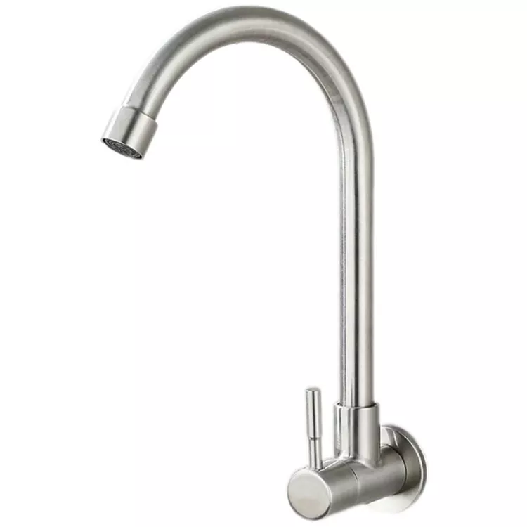 Kusina Wall-Mounted Single Pagpabugnaw Gamay Bend Pipe Kusina Wall-Mounted Single Pagpabugnaw Gamay Bend Pipe