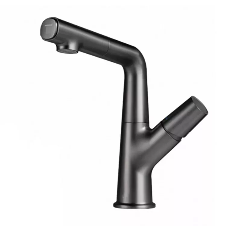 Ipataas ang Pull-Out Swivel Basin Faucet