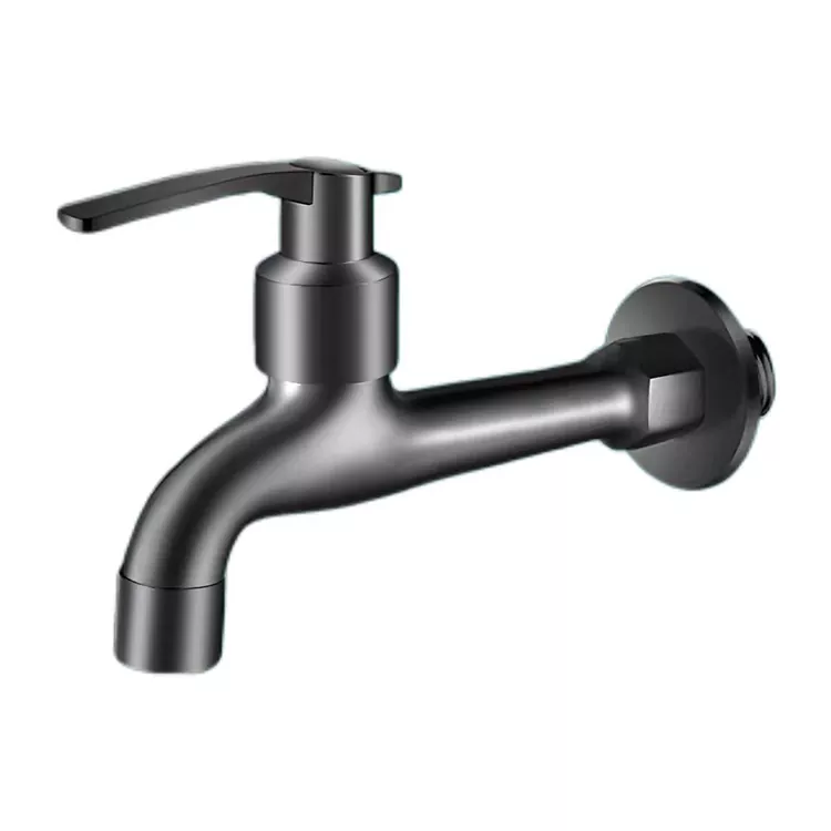 Minimalist nga Wall Mounted Single Cold Faucet With Extended Length
