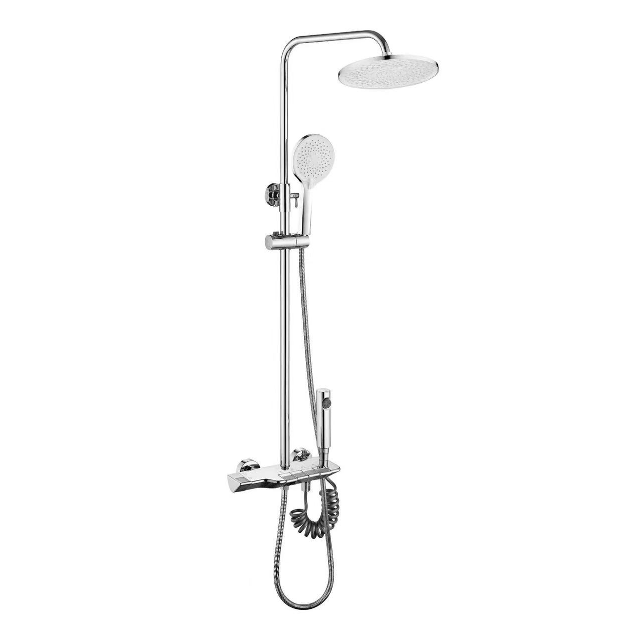 Piano Key Hot ug Cold Shower Set
