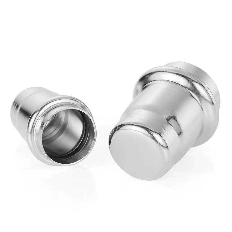 Stainless Steel Doble Press Cap