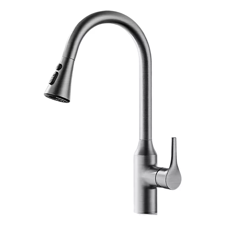 Pull-Out Nagtuyok Mainit Ug Bugnaw nga Faucet sa Kusina