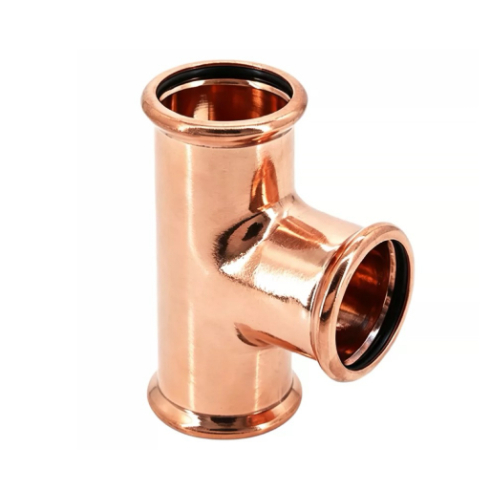 Single-Clamp Equal Diameter T-Type Tee
