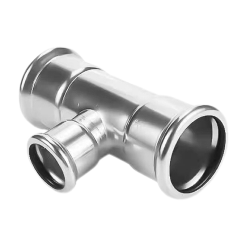 Single-clamp nga parehas nga diametro nga tee