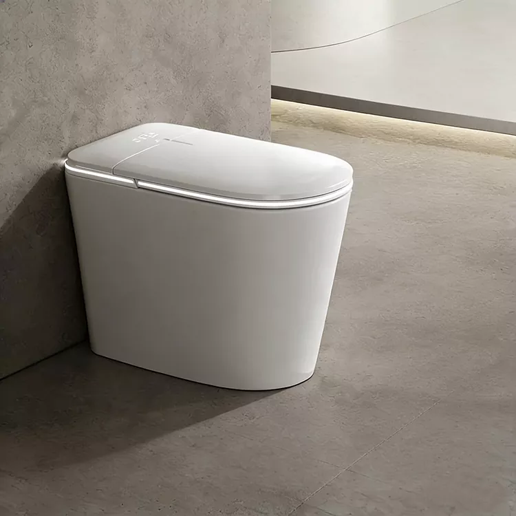 Smart Toilet nga adunay Radar Flip Lid nga Wala’y Limitasyon sa Presyon sa Tubig