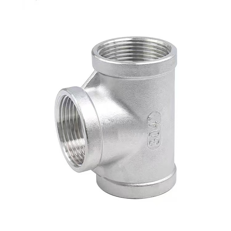 Stainless Steel Reducing Tee, Lalaki-Babaye-Lalaki