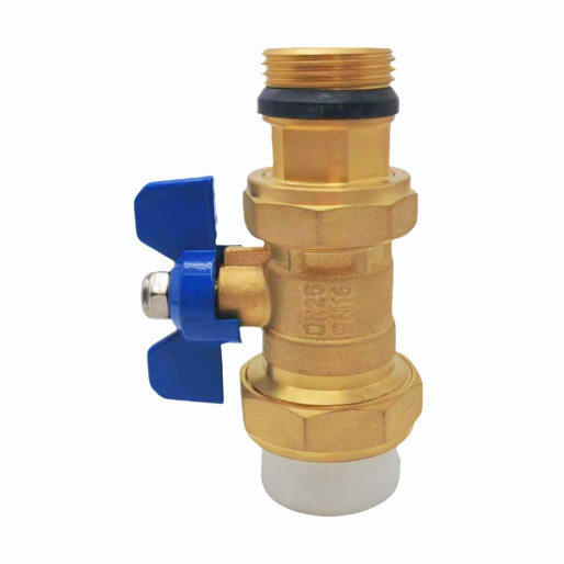 Tul-id nga aluminum-plastic DN25 ball valve nga adunay male thread
